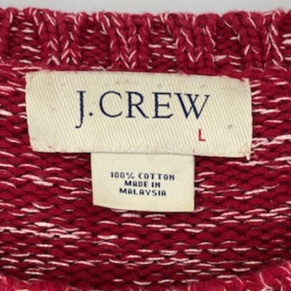 J. Crew Marled Crewneck Pullover Sweater Size L - Picture 8 of 10
